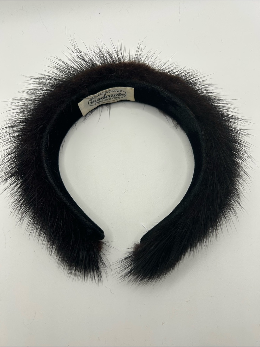 Vintage madcaps real fur headband